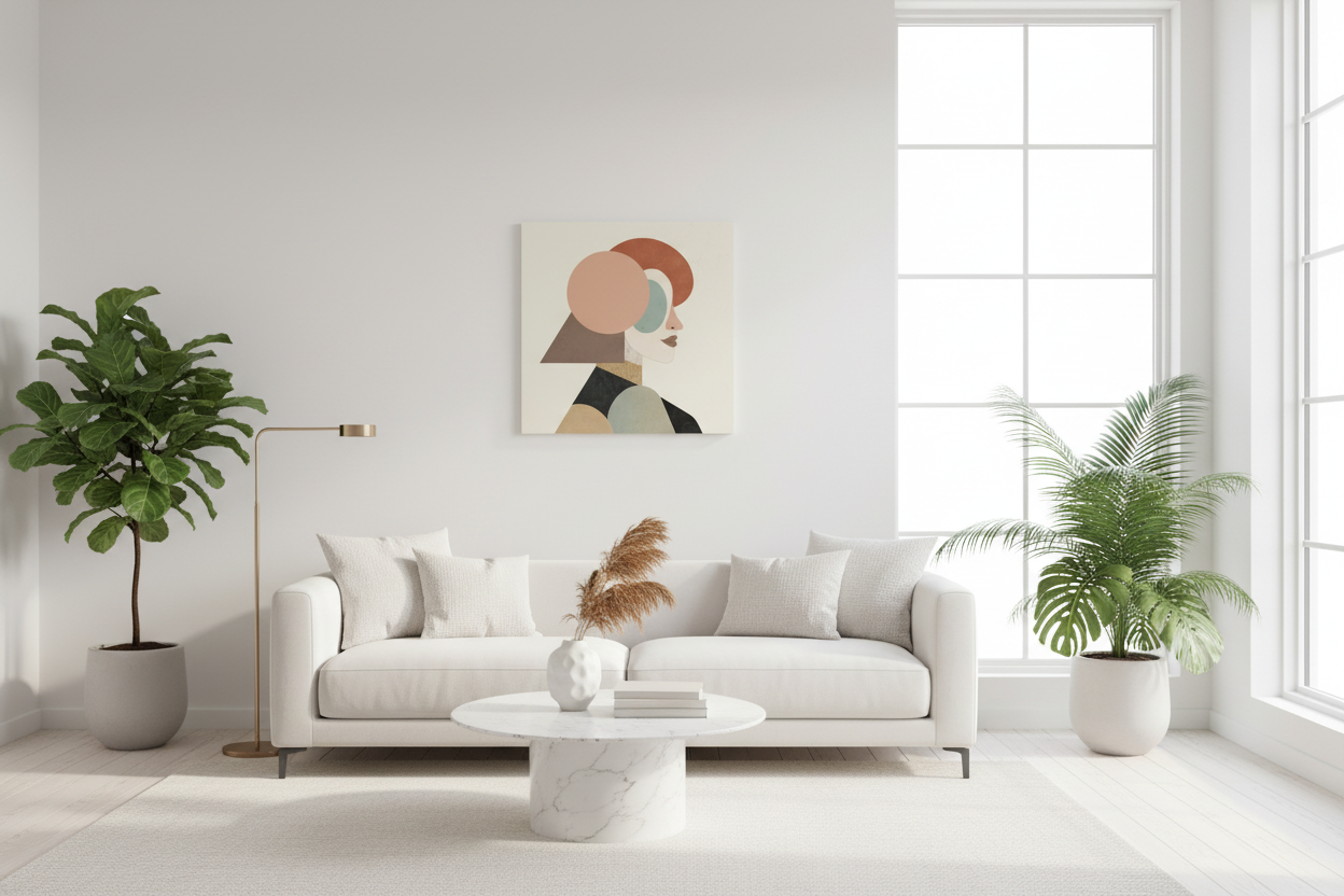 Geometric Muse - Fine Art Print