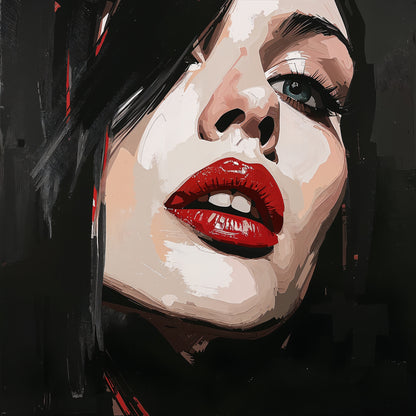 Scarlet Whisper - Fine Art Print